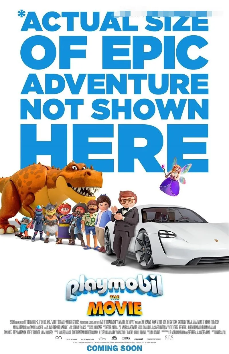 儿童电影《摩比小子大电影 Playmobil: the Movie 2019》[儿童教育][英语中英双字1集][2GB][百度网盘下载]