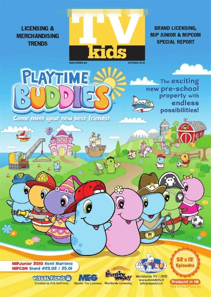 英文动画《泡泡虫的欢乐时光 Playtime Buddies》[儿童教育][全26集/英语版][2.05GB][百度网盘]
