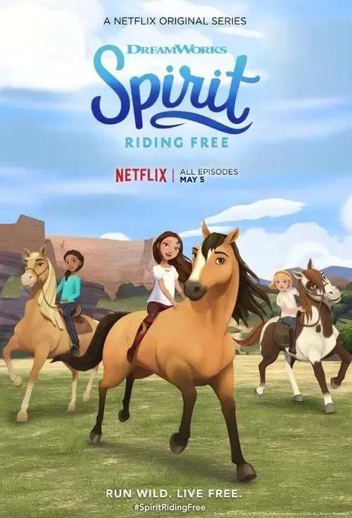 动画片《Spirit Riding Free 小马王：自由奔驰》[儿童教育][英文版20集第三四五季][5.32GB][百度网盘]