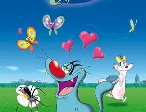 必看！儿童教育动画片《肥猫大战三小强 Oggy et le cafard》195集中文版 9.43GB 百度网盘资源