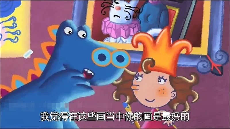 英文动画《泡泡公主芙萝莉 Florrie Dragons》[儿童教育][国语版52集/英文版52集][3.75GB][百度网盘]