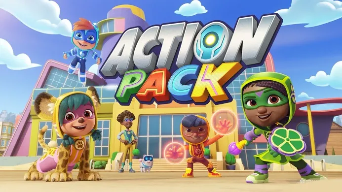 动画片《Action Pack 小英雄出动》[儿童教育][英文版6集第二季][5.57GB][百度网盘]