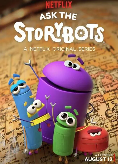 动画片《Ak the StoryBot 问问故事小机器人》[儿童教育][中文版22集1-3季][24.96GB][百度网盘]