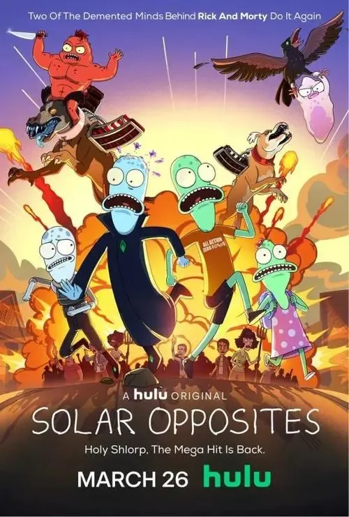 动画片《外星也难民 Solar Oppoite》[儿童教育][英文版16集第一二季][8.47GB][百度网盘]
