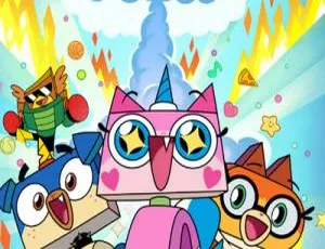 《必看！英文版40集第一季儿童教育动画片〈独角猫Unikitty!〉4.89GB百度网盘资源》