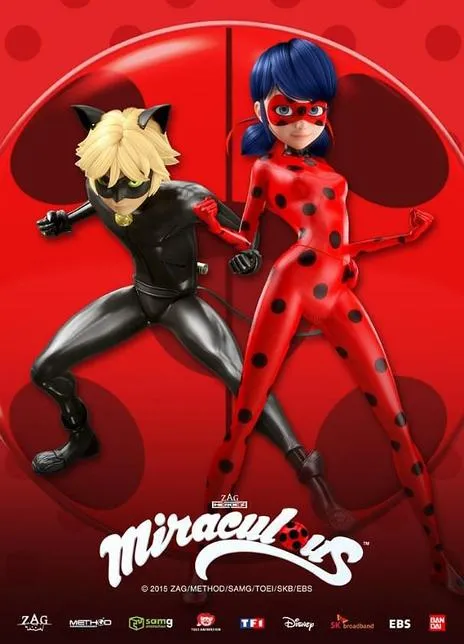 动画片《瓢虫少女 Miraculou Tale of Ladybug Cat Noir》[儿童教育][英文版26集第一季][14.56GB][百度网盘]