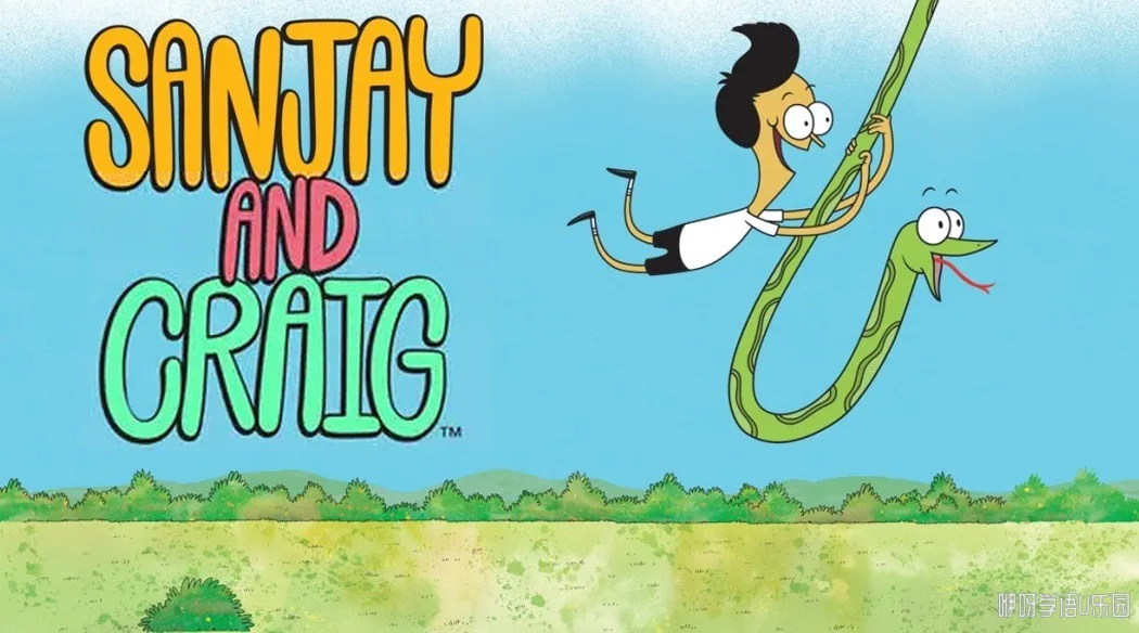 动画片《三三爬爬秀 Sanjay and Craig》[儿童教育][英文版39集第一季][6.25GB][百度网盘]