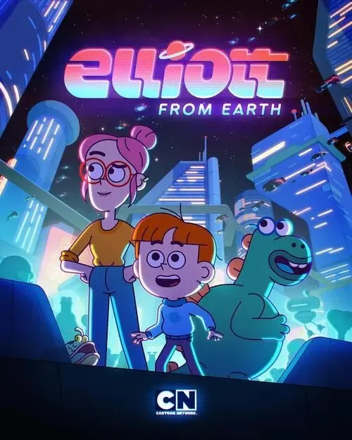 动画片《地球上的埃利奥特 Elliott from Earth》[儿童教育][英文版16集第一季][2.43GB][百度网盘]