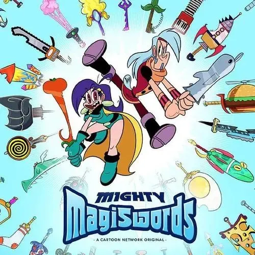 动画片《超级魔剑 Mighty Magiword》[儿童教育][英文版38集第二季][7.91GB][百度网盘]