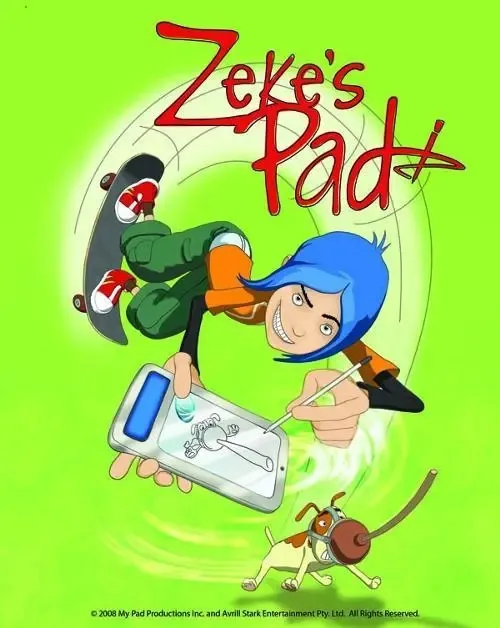 动画片《Zeke Padx 神笔扎克》[儿童教育][英文版26集][5.71GB][百度网盘]