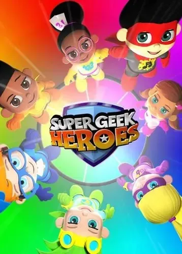 动画片《极客小超人 Super Geek Heroe》[儿童教育][英文版28集][1.26GB][百度网盘]