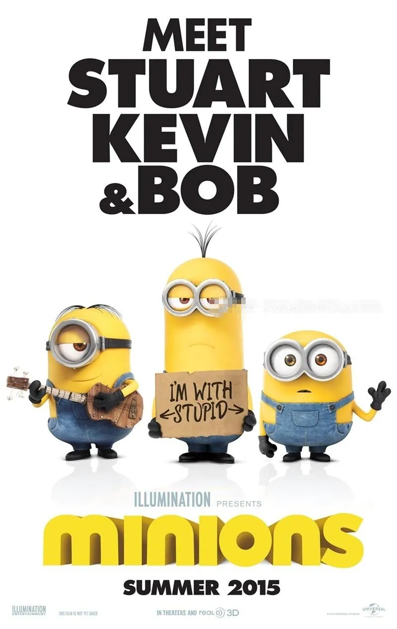 儿童电影《小黄人大眼萌 Minions》[儿童教育][ 国粤英三语中字1集][3.64GB][百度网盘]