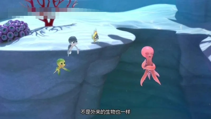 英文动画《瑞奇的海底历险》[儿童教育][国语版52集+英语版52集/第二季全/52集][17.8GB][百度网盘]