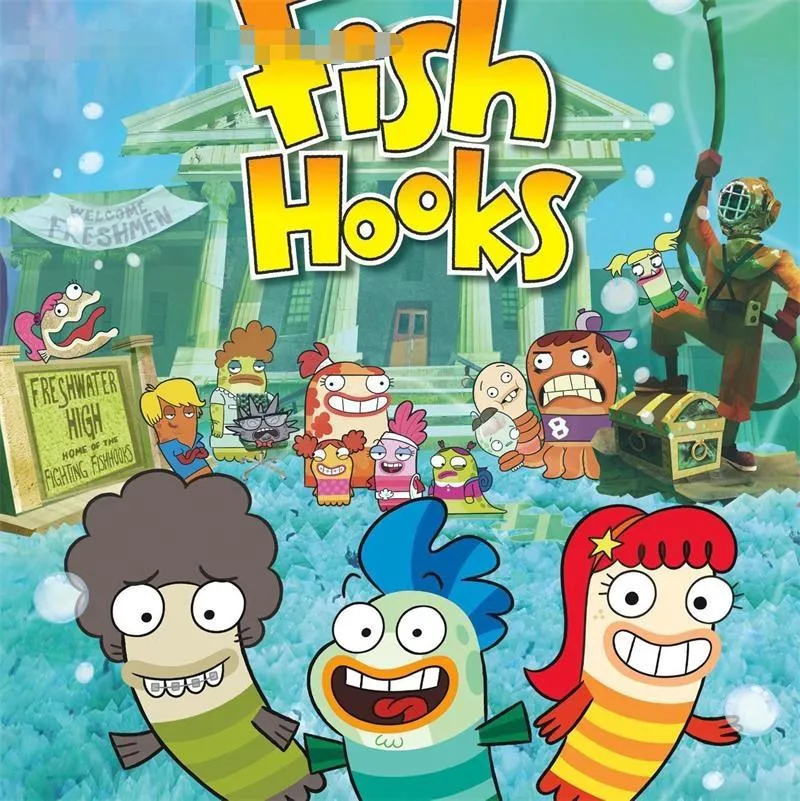 英文动画《鱼乐圈 Fish Hooks》[儿童教育][第二季全/41集/英语英字][8.59GB][百度网盘]