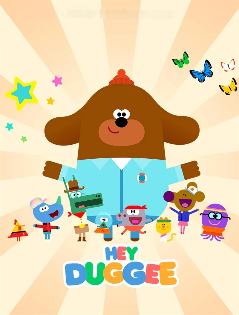 英文动画《嗨 道奇 Hey Duggee》[儿童教育][第三季全/52集/英语英字][4.53GB][百度网盘]