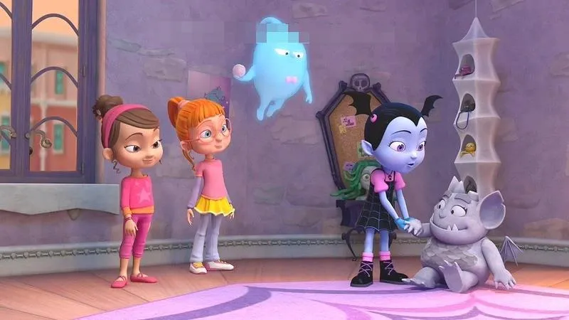 英文动画《吸血鬼女孩 Vampirina》[儿童教育][第一季全/11集/英语英字][6.49GB][百度网盘]