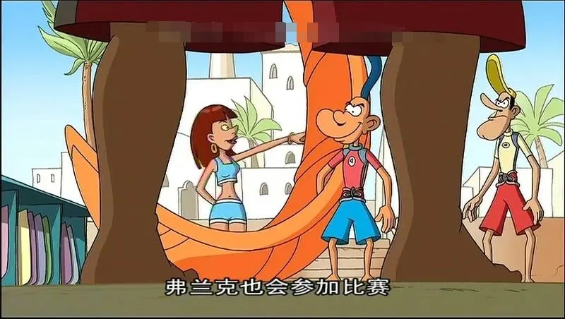 英文动画《白小飞传 Franky Snow》[儿童教育][全52集/英语版][3.14GB][百度网盘]