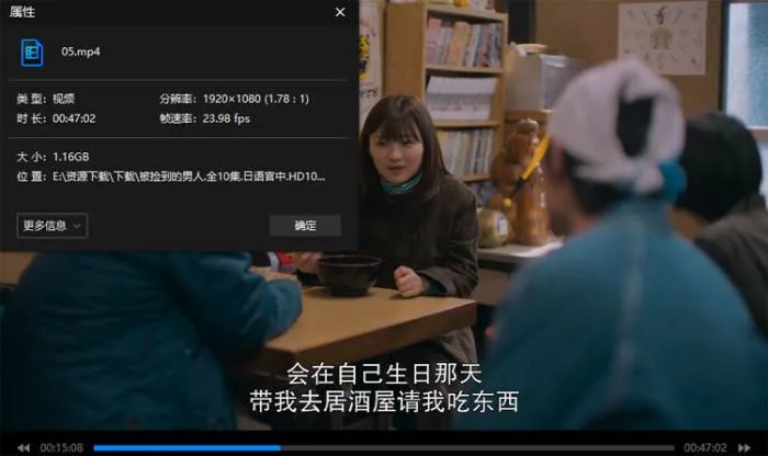 日剧《被捡到的男人》全10集(井上刚执导)高清/日语官中/视频合集【百度云网盘下载】