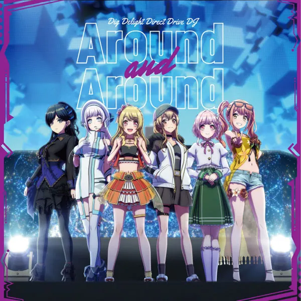 [D4DJ – Around and Around 2023][24bit-44.1kHz][Hi-Res Flac][203MB][百度网盘]
