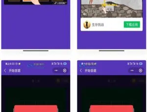 爆款！红包闯关文字游戏：成语接龙填词，裂变源码对接广告联盟-小文资源网