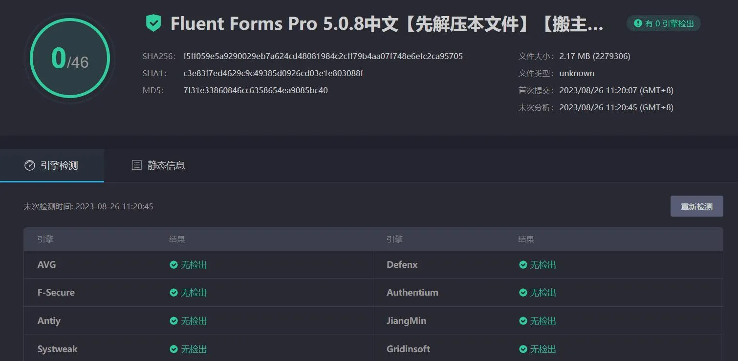 Fluent Forms Pro 5.0.8汉化中文版|最快最直观的 WordPress表单构建设计生成插件