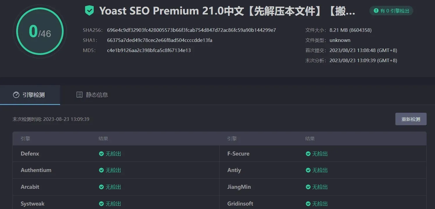 Yoast SEO Premium 21.0完美汉化中文版|最受欢迎的WordPress SEO优化插件