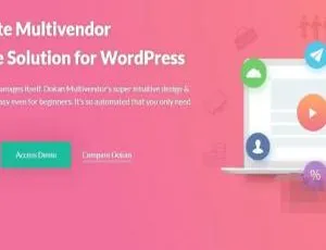 Dokan Pro 3.8.1 完美汉化中文版：多供应商市场的 WooCommerce WordPress 插件-小文资源网