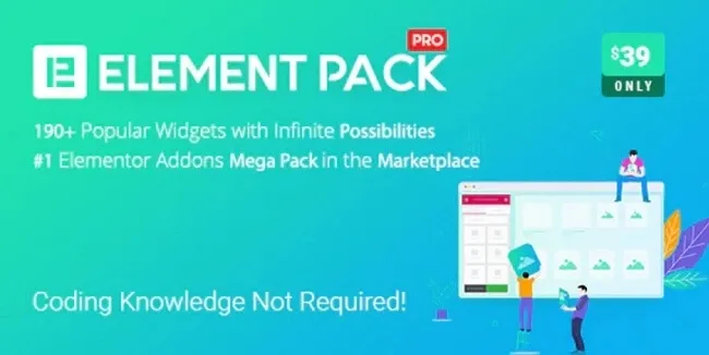 Element Pack Pro 7.4.0完美汉化中文版|Elementor配套扩展小工具WordPress插件