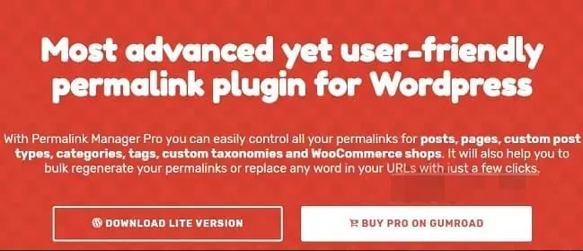 Permalink Manager Pro 2.4.1.3完美汉化中文版|最好的固定链接管理器WordPress插件