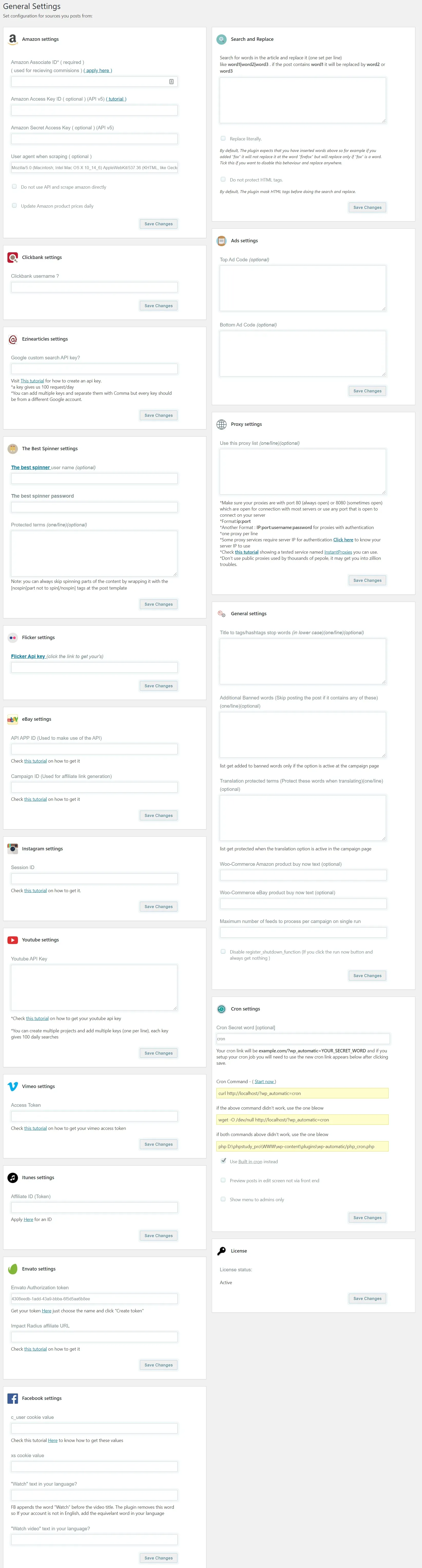 WordPress Automatic Plugin 3.52.0专业破解版|网站内容自动采集WordPress插件