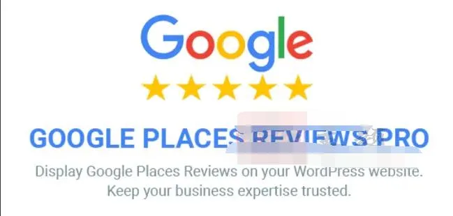 Google Places Reviews Pro 2.4.1汉化中文破解版|谷歌企业评论和评分WordPress插件