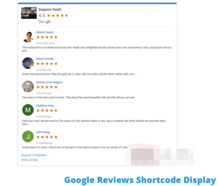 Google Places Reviews Pro 2.4.1汉化中文破解版|谷歌企业评论和评分WordPress插件
