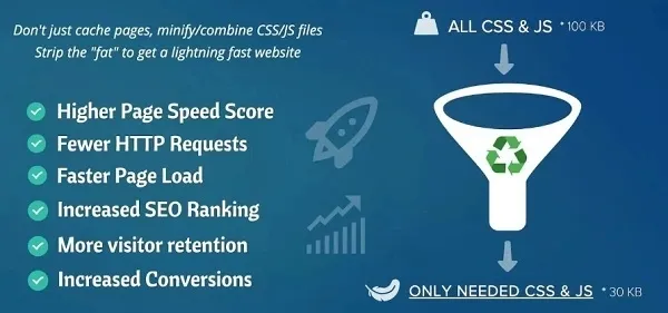 Asset CleanUp Pro 1.1.9.2汉化中文破解版|网站CSS+JS压缩页面优化加速WordPress插件