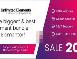 Elementor Pro 1.4.72 无限元素汉化破解：超火 WordPress 高级扩展插件-小文资源网