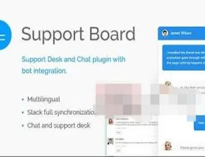 《必看！Support Board 3.2.6专业版 - 智能机器人在线聊天客服的WordPress插件》-小文资源网