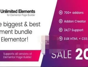 Elementor Pro 1.4.75无限元素汉化破解版：WordPress超火Elementor高级扩展插件-小文资源网
