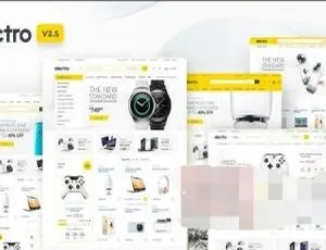 Electro 3.1.3汉化中文版：服饰IT电商WooCommerce专属WordPress模板-小文资源网