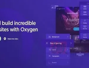 Oxygen Builder 3.9 汉化版：轻量可视化 WordPress 编辑插件-小文资源网