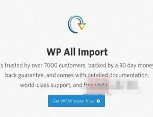 WP All Import Pro 4.7.2.1.1汉化版：轻松导入XML/CSV/Excel到WordPress-小文资源网
