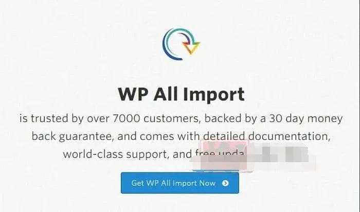 WP All Import Pro 4.7.2.1.1汉化中文版|将XML/CSV/Excel文件导入WordPress插件
