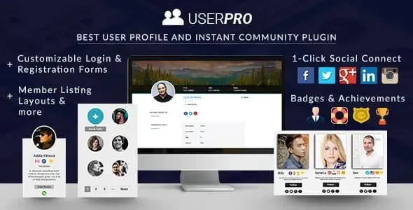 UserPro 4.9.40完美汉化中文版|社区和用户配置文件多合一WordPress插件