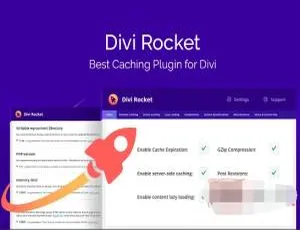 下载：Divi主题专用优化加速WordPress插件 Divi Rocket 1.0.38英文版-小文资源网
