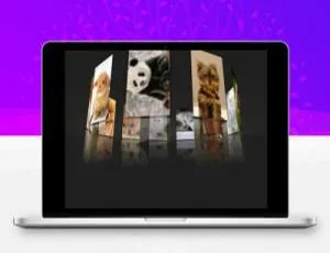 520 必备！用网站源码打造 3D 动态表白 HTML 相册，速换女友美照
