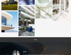《惊艳！织梦dedecms建筑规划设计公司响应式网站模板（自适应移动端）》-小文资源网