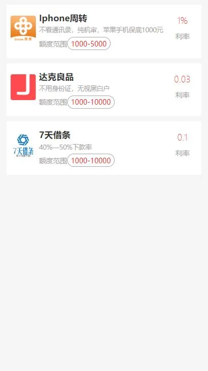 A758 【借贷超市】收集集合网络借贷系统综合网站源码