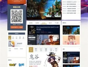 必看！简约大气的远征游戏通用Discuz网站源码