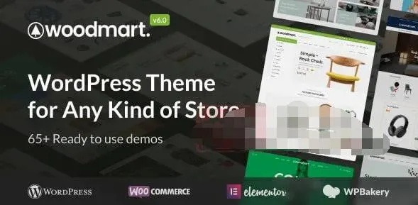 Woodmart 7.1.3汉化中文版|优化快速高级WooCommerce WordPress企业主题模板