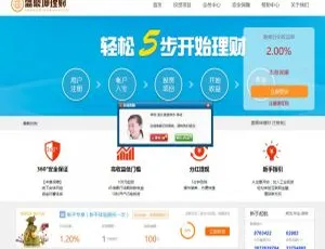 2020年4月超实用金融投资基金网站源码（金融理财系统）