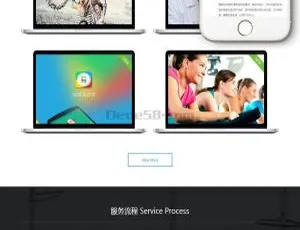 织梦dedecms企业网站模板：响应式设计，自适应移动端-小文资源网