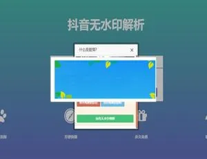 PHP抖音无水印视频解析源码免费下载